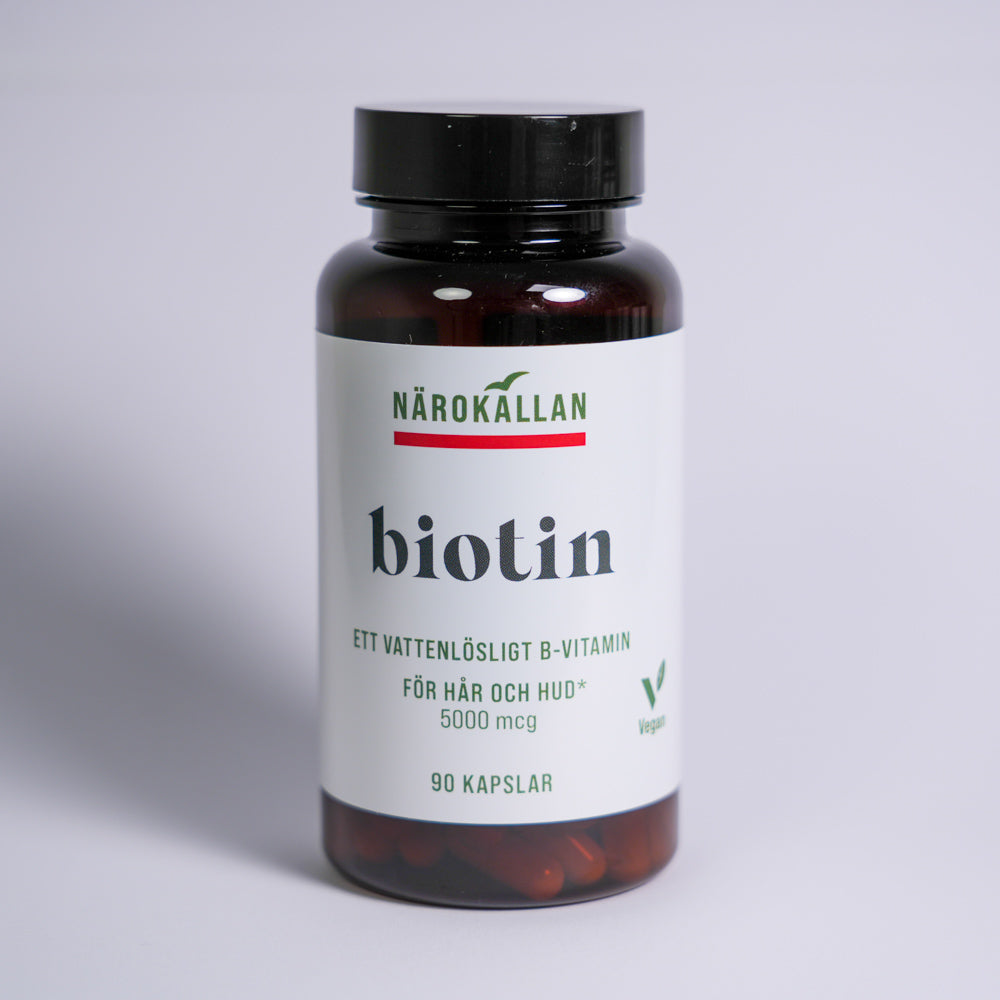 Närokällan Biotin 5000 mcg 90 capsules