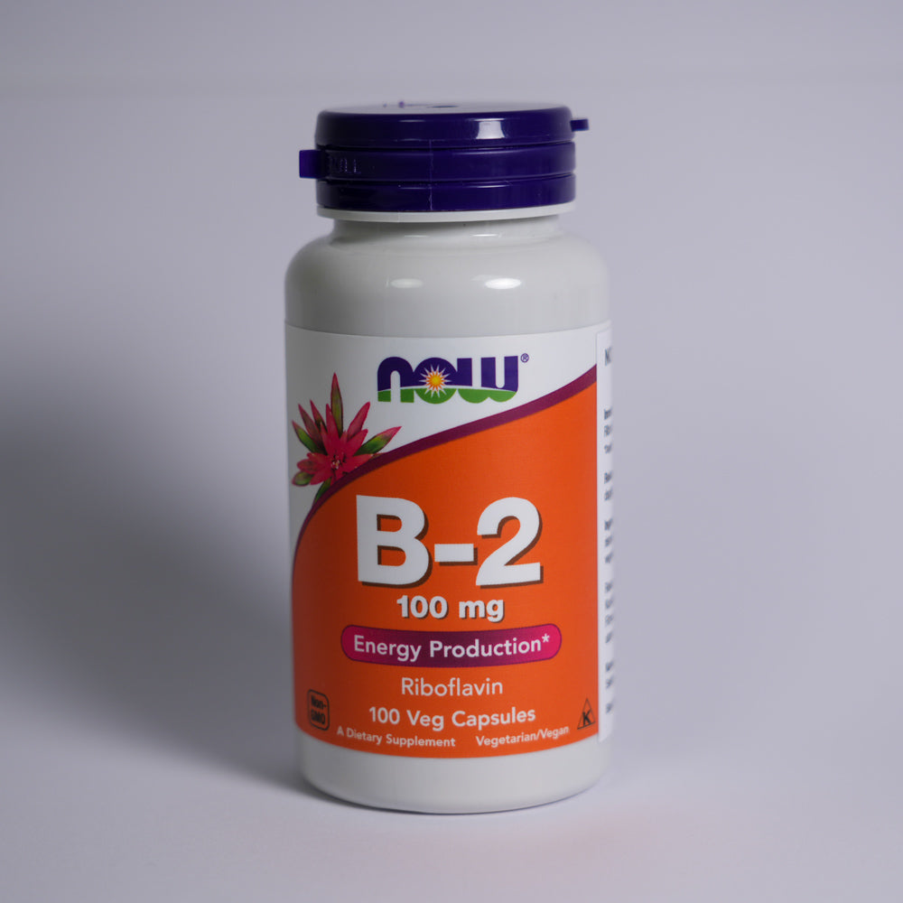 Now Foods Vitamin B-2 100 mg 100 kapslar