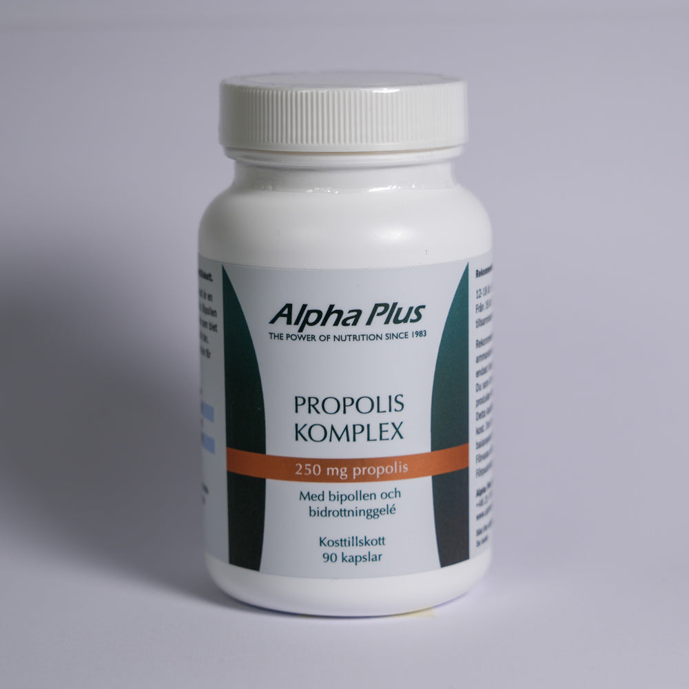 Alpha Plus Propoliskomplex 90 kapslar
