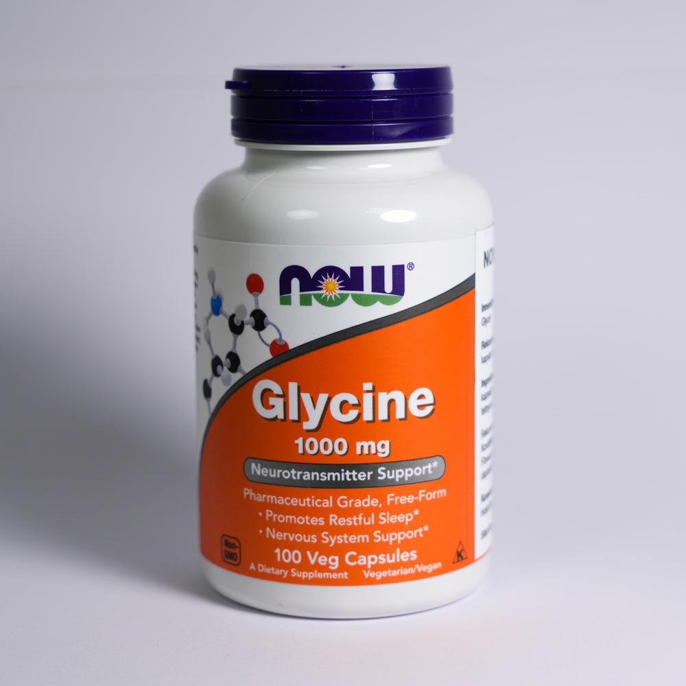 Now Foods Glycine 1000 mg 100 vegkapslar