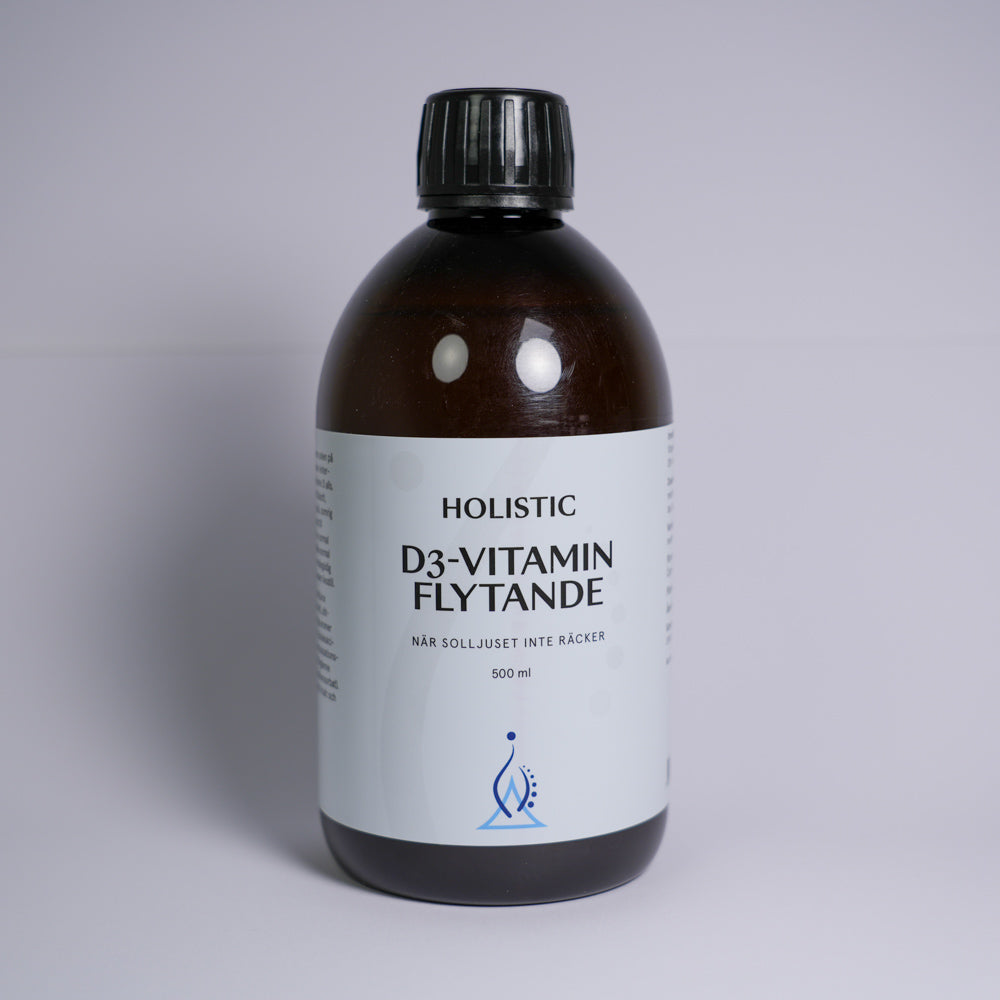 Holistic D3-vitamin flytande, 500 ml