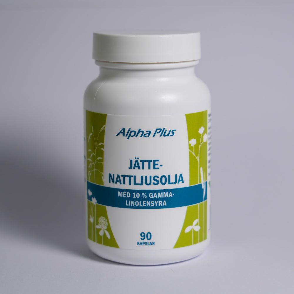 Alpha Plus Jättenattljusolja 90 kap