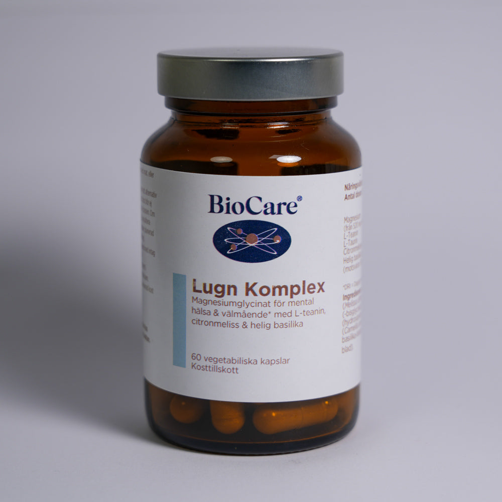 BioCare Lugn Komplex 60 kapslar