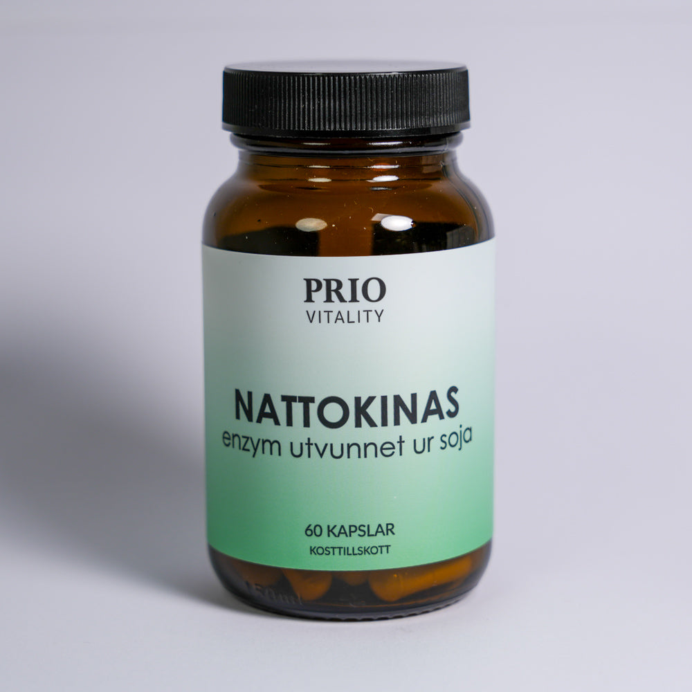 Prio Vitality Nattokinas 60 kapslar