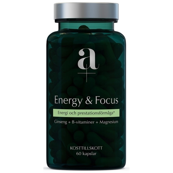 A+ Energi & Fokus 60 kapslar
